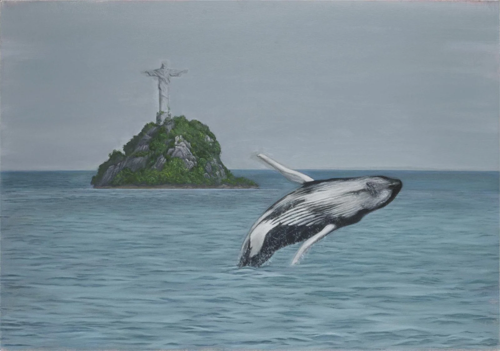 Rio (Redeeming), 2012. Painting on canvas, 70 × 100 cm.